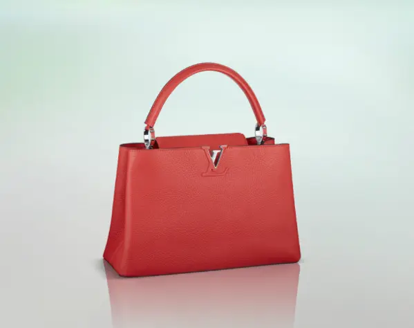 2013 Fall Capucines Bag MM-Red M94413-2