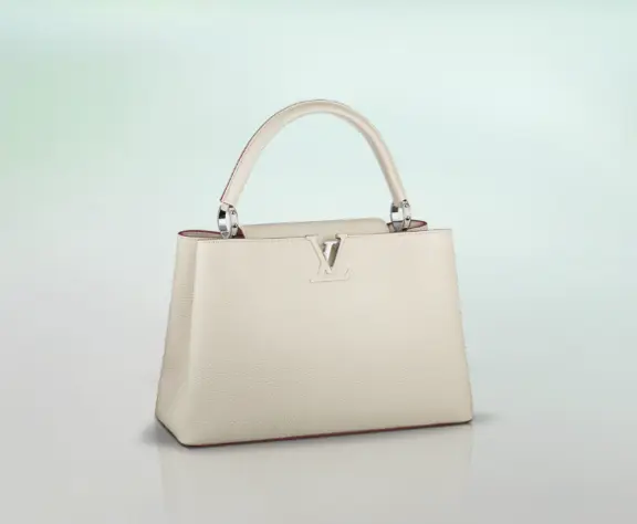2013 Fall Capucines Bag MM-White M94413-3