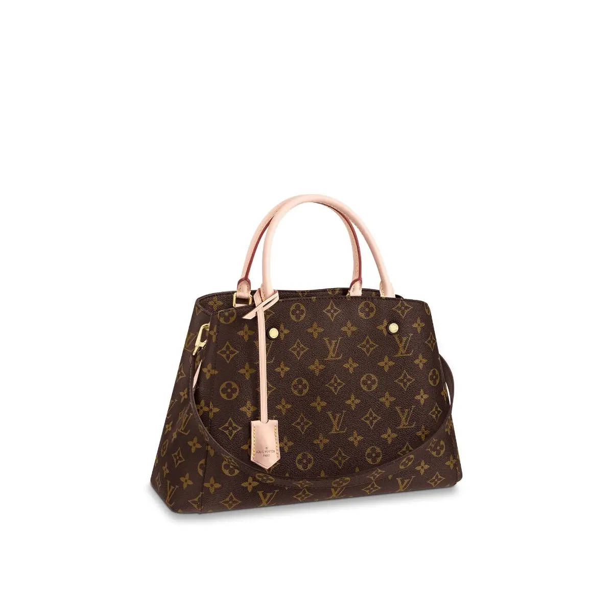 2014 Monogram Canvas Montaigne Bag MM M41056