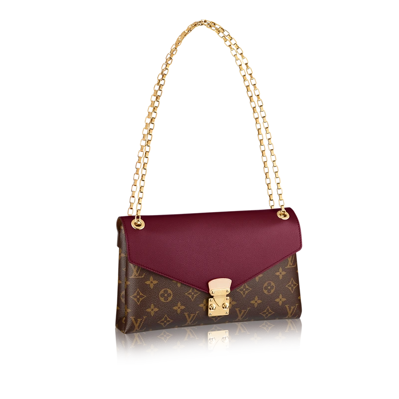 2014 Pallas Chain Aurore Shoulder Bag-Purple M41200