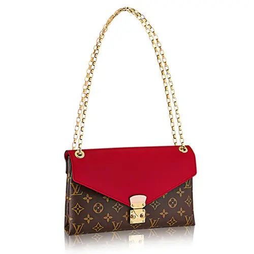 2014 Pallas Chain Aurore Shoulder Bag-Red M41200-2