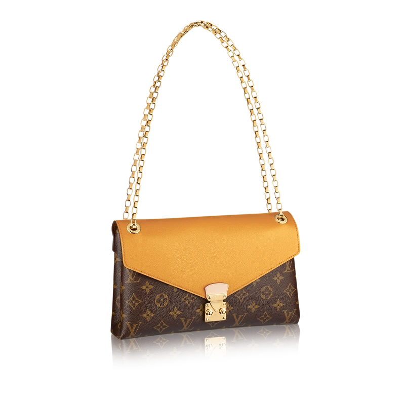 2014 Pallas Chain Aurore Shoulder Bag-Yellow M41246