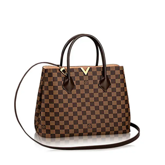 2015 Damier Ebene Kensington Bag N41435