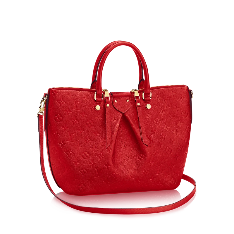2015 Mazarine Monogram Empreinte Handbag-Cherry M50641