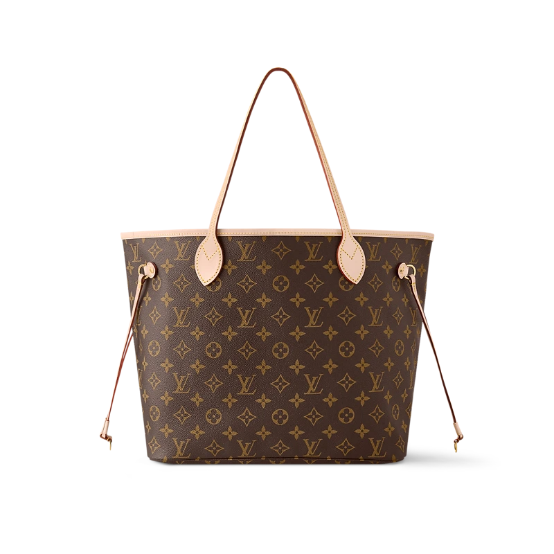 2015 Monogram Neverfull MM with pochette-Pivoine M41178