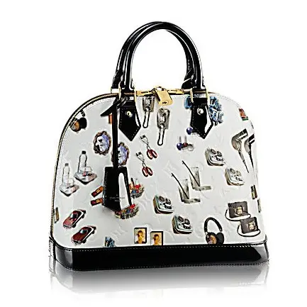 2015 Monogram New Sticker Vernis Alma PM M50466