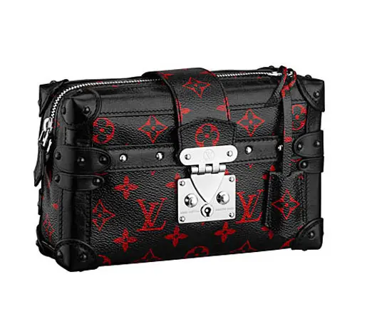 2015 Monogram Petite Malle Soft Infrarouge Bag MM M50311-1