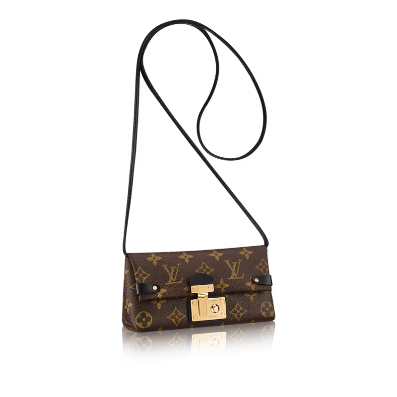 2015 Monogram Triangle Chain Wallet M61502