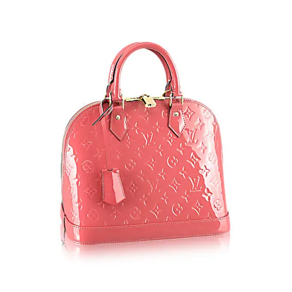 2015 Monogram Vernis  Alma PM-Rose Litchi M90256