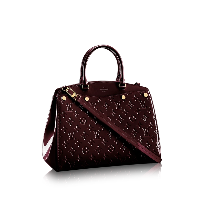 2015 Monogram Vernis Brea MM Handbag-Amarante M50597