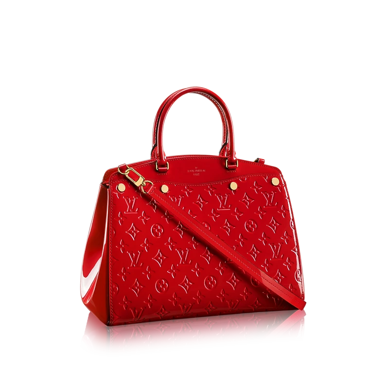 2015 Monogram Vernis Brea MM Handbag-Cherry M50596