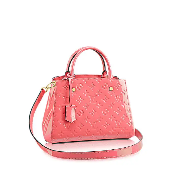 2015 Monogram Vernis Montaigne BB-Rose M50187