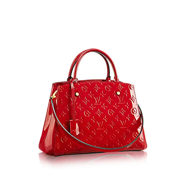 2015 Monogram Vernis Montaigne MM-Cherry M50167