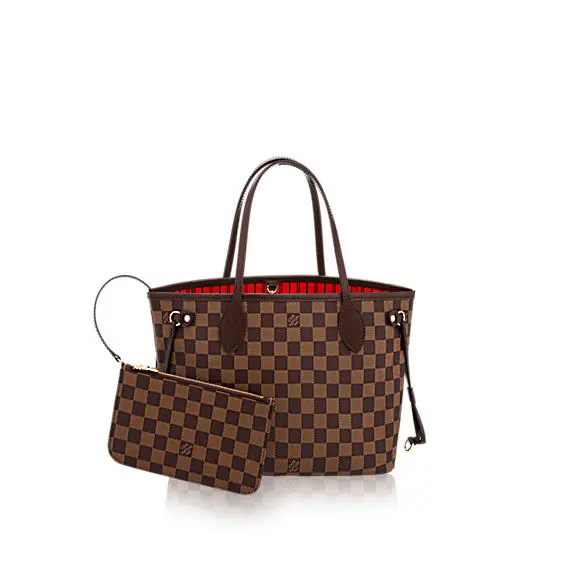 2015 Neverfull Damier Canvas PM Handbag 1081