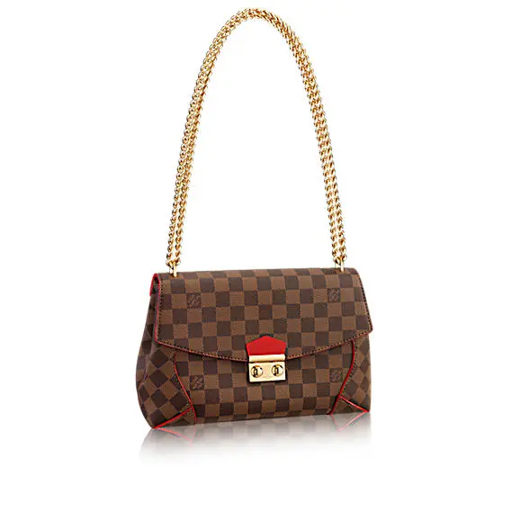 2016 Damier Canvas Caissa Clutch-Cherry N41596