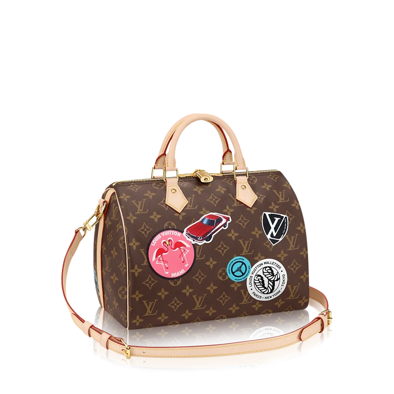 2016 Monogram Canvas Speedy Bandouliere 30 M43231