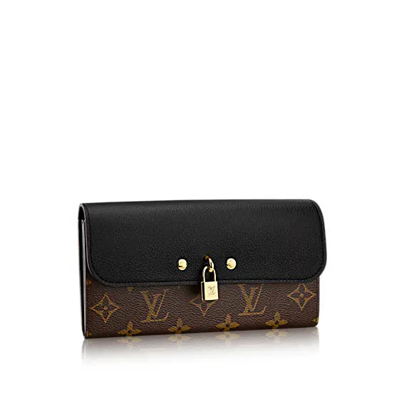 2016 Premium Monogram Canvas Venus Wallet-Noir M61835
