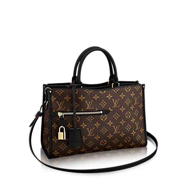 2017 Fall Premium Monogram Popincourt Bag MM-Black M43435