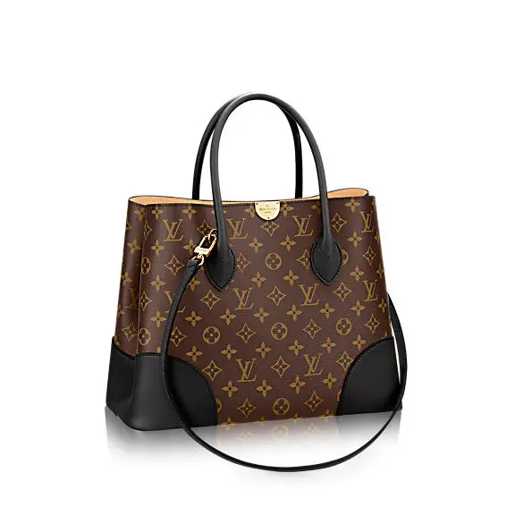 2017 Monogram Canvas Flandrin Handbag-Black M41595-2