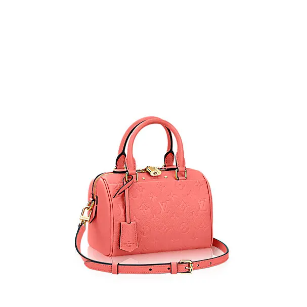 2017 Premium Monogram Empreinte Speedy Bandouliere 20-3 Colors M42398