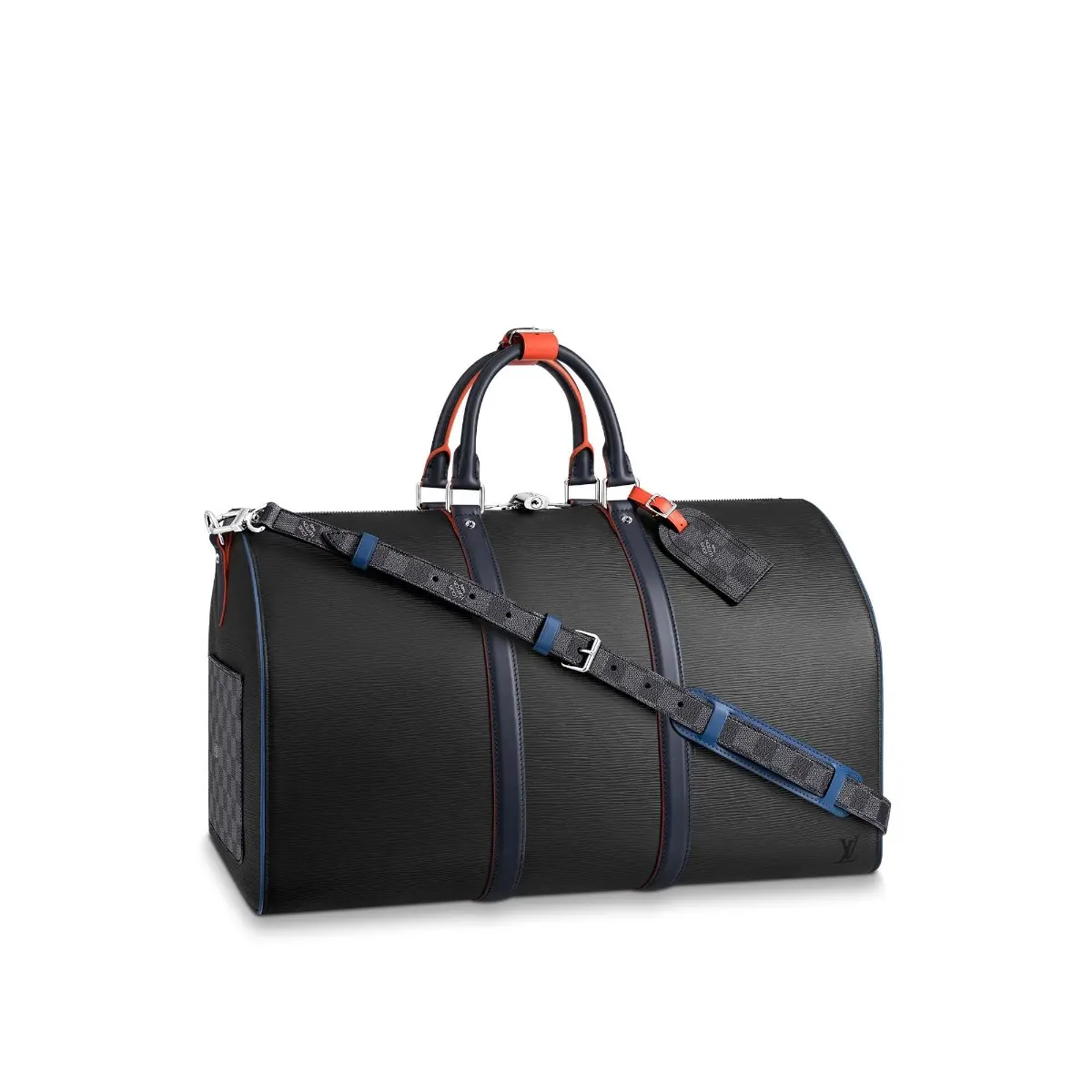 2018 Keepall Bandouliere 50-Blue Epi M51462