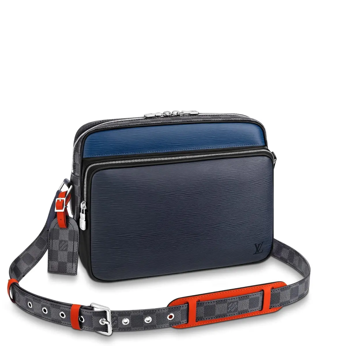 2018 Men Nil Slim Epi Patchwork Bag M51466