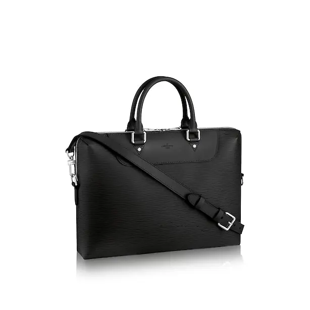 2018 Men Porte-Documents Jour Noir M50163