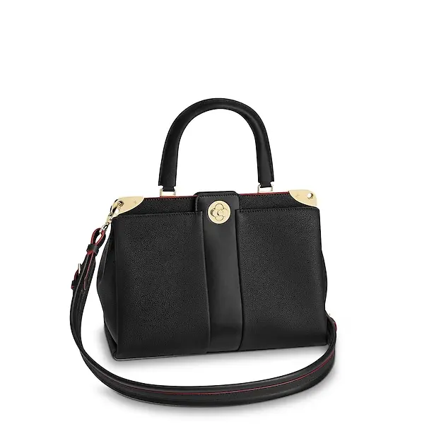 2018 Premium Leather Astrid Handbag-Black M54376