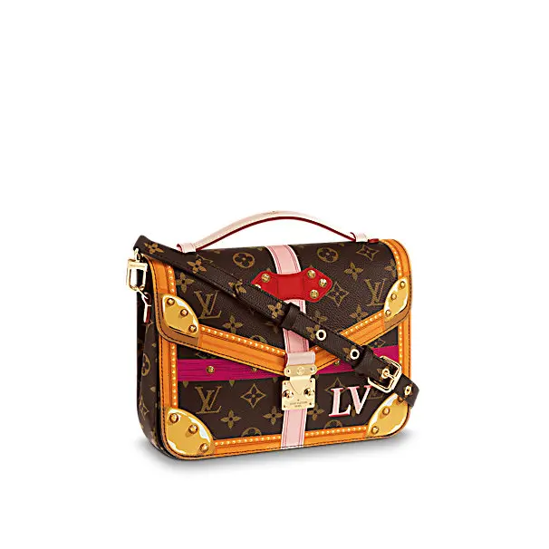 2018 Premium Monogram Canvas Pochette Metis Bag M43628