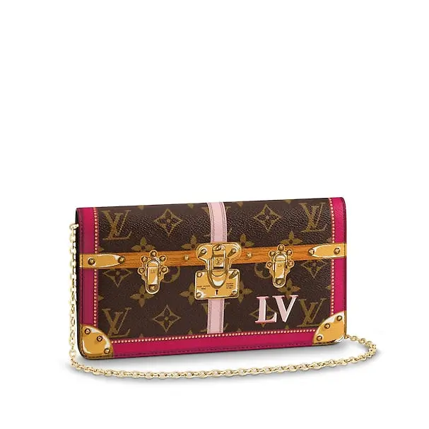 2018 Premium Monogram Canvas Pochette Weekend Clutch M62456