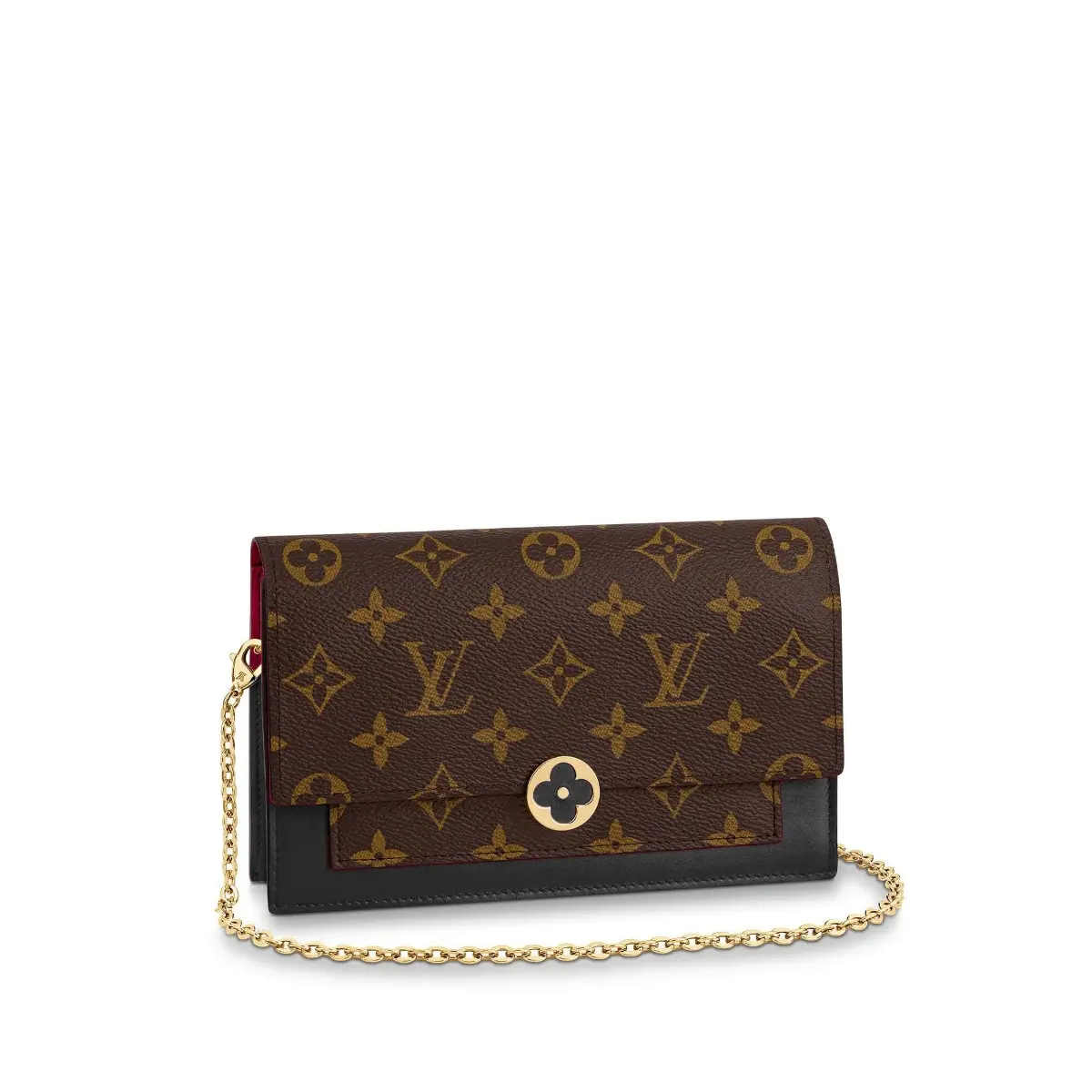 2019 Cruise Flore Chain Wallet-Black M67407