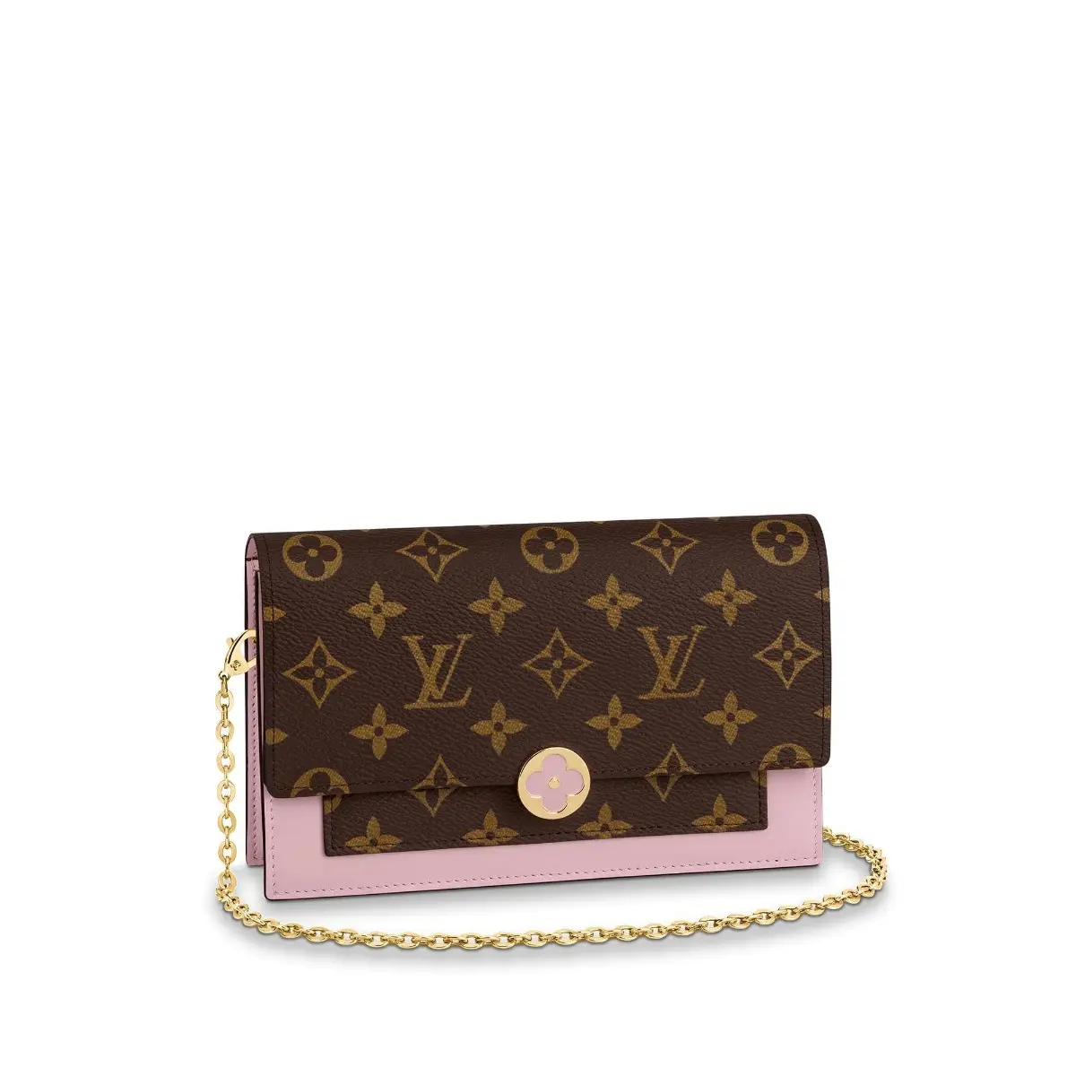 2019 Cruise Flore Chain Wallet-Magnolia M67405