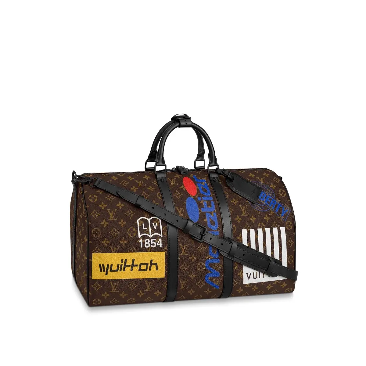 2019 Historic Monogram Canvas Keepall Bandouliere 50 M44642