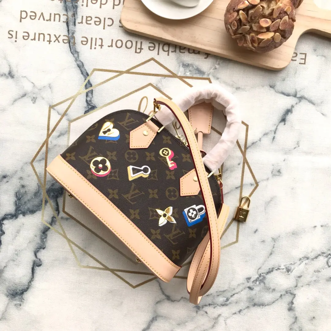 2019 Monogram Canvas Alma BB M44368