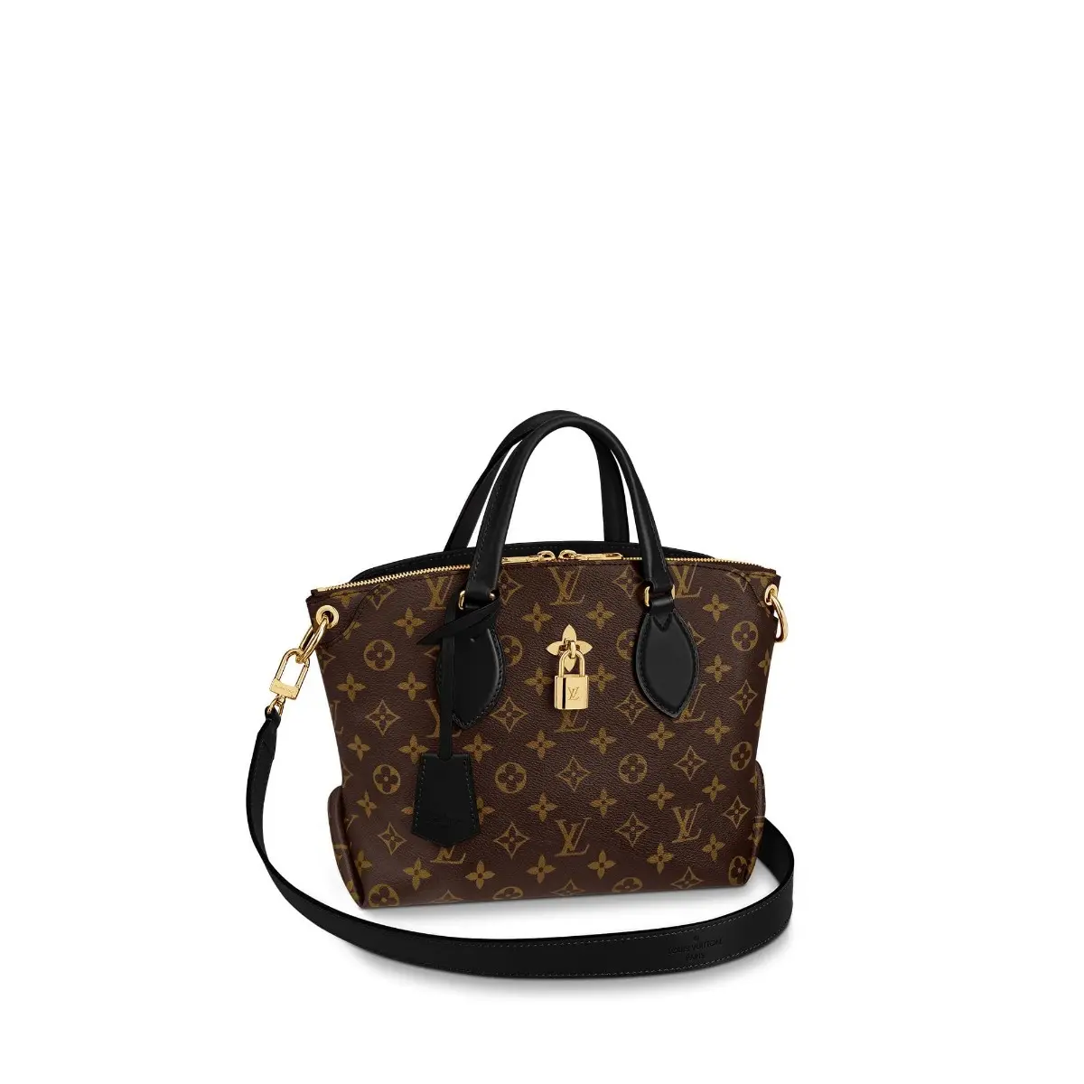2019 Monogram Canvas Flower Zipped Tote PM M44351
