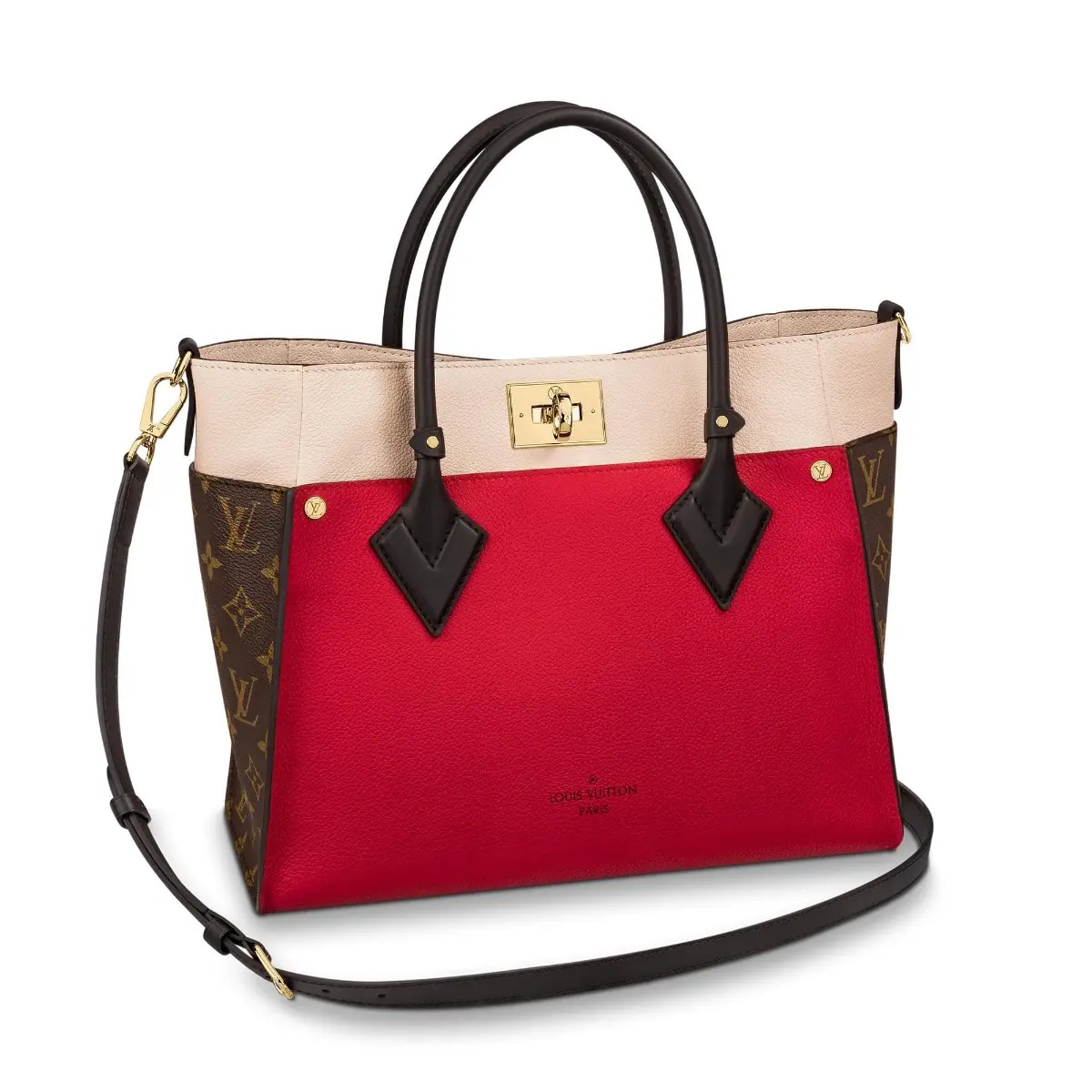 2019 Monogram Canvas On My Side-Pirate Red M53824