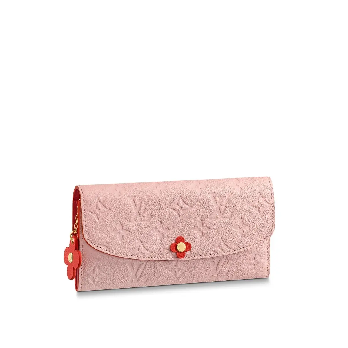 2019 Monogram Empreinte Emilie Wallet-Rose Poudre M64162