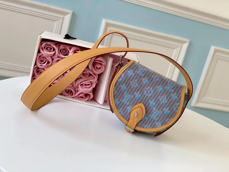 2019 Monogram LV Pop Tambourin-Blue M55459