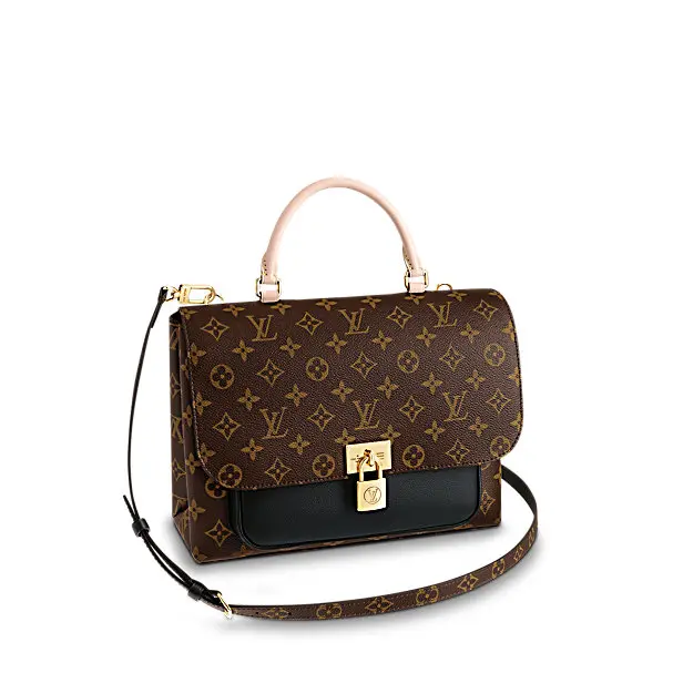 2019 Monogram Marignan Messenger-Noir M44259