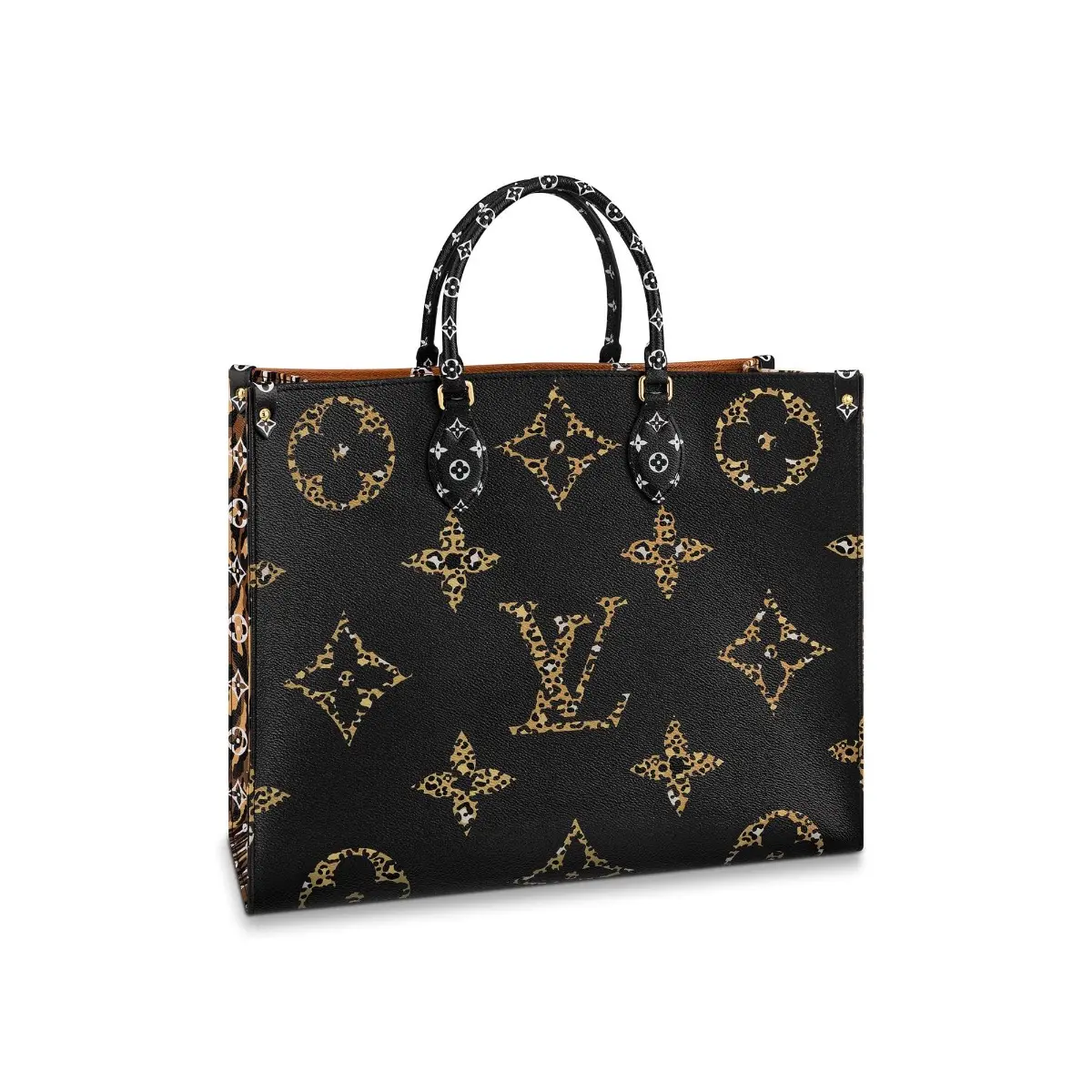 2019 Monogram Motif Onthego Tote Bag-Black M44674