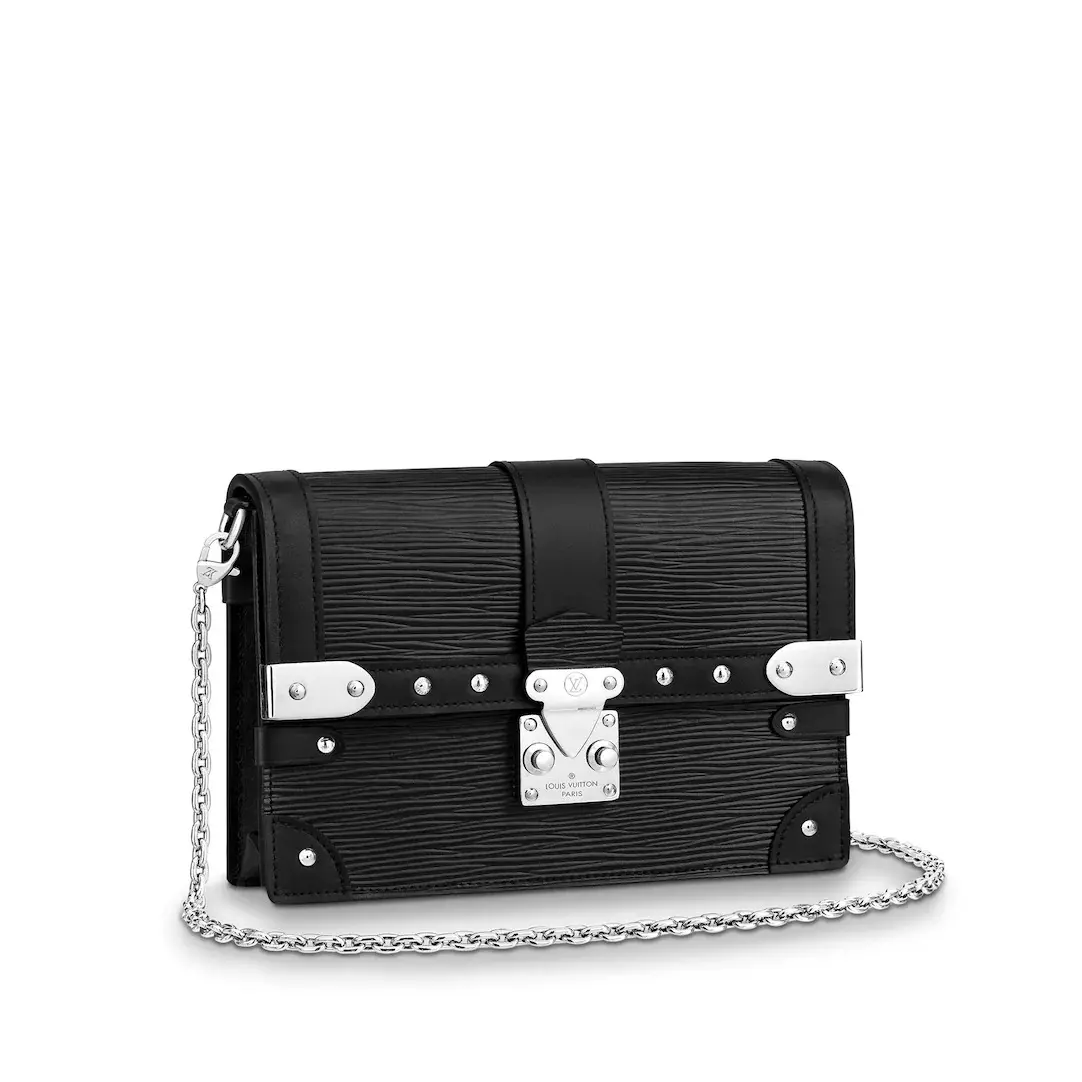 2020 Epi Cowhide Trunk Chain Wallet-Black M67507
