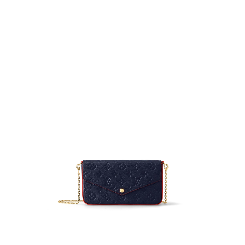 2020 Felicie Pochette-Marine Rouge M64099
