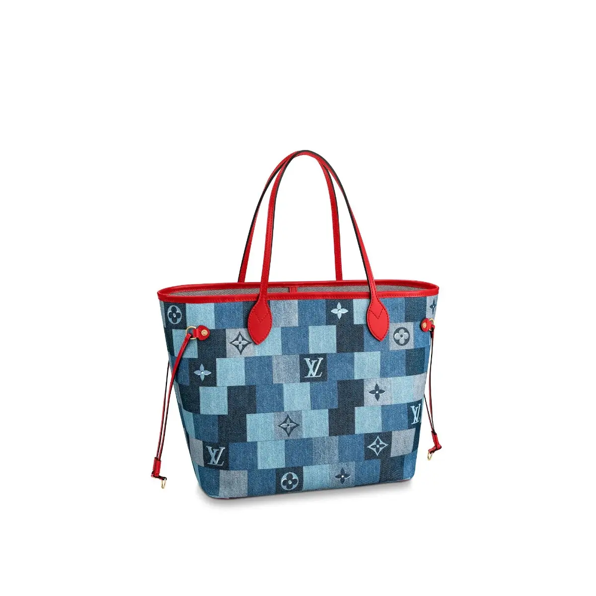 2020 Monogram Denim Neverfull MM M44981