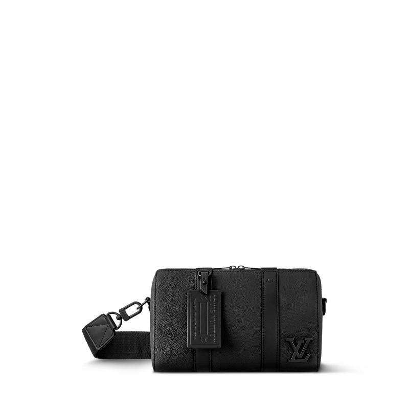 Black Aerogram City Keepall M59255