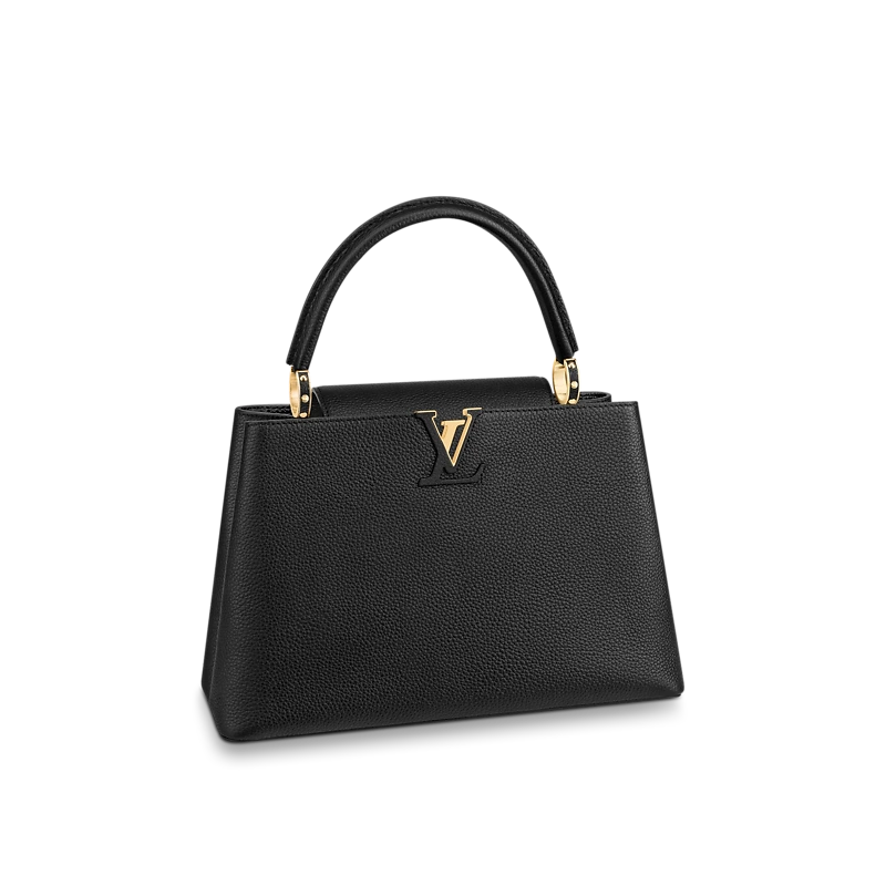 Capucines MM Handbag-Black M48864
