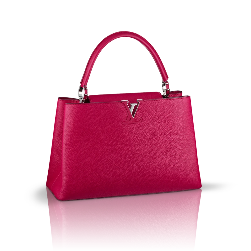 Capucines MM Handbag-Fuchsia M94538
