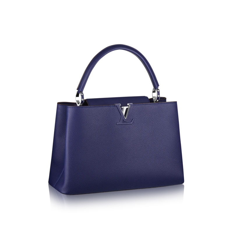 Capucines MM Handbag-INDIGO M94665