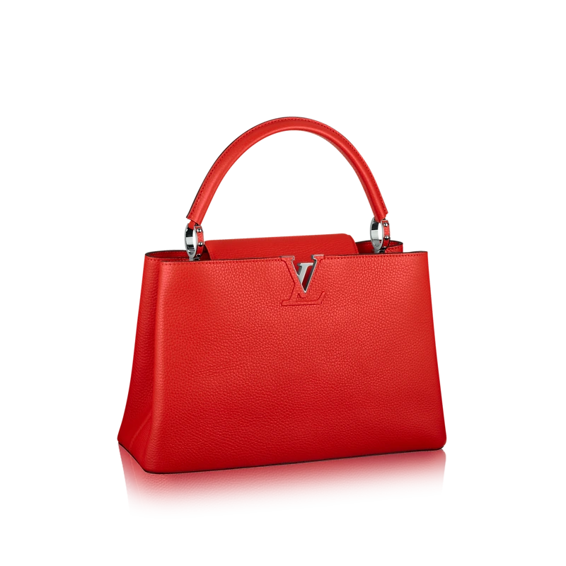Capucines MM Handbag-Red M94631