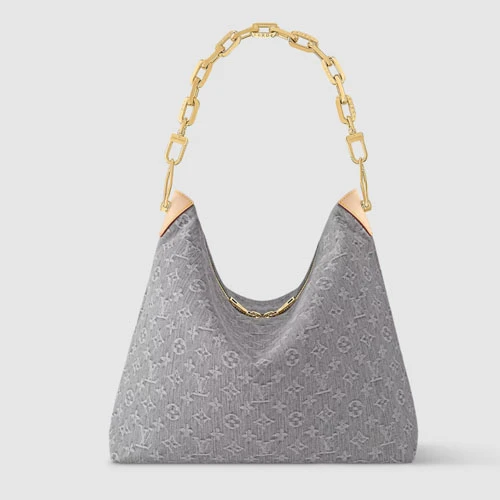 Coussin Hobo Medium Washed Grey M13390