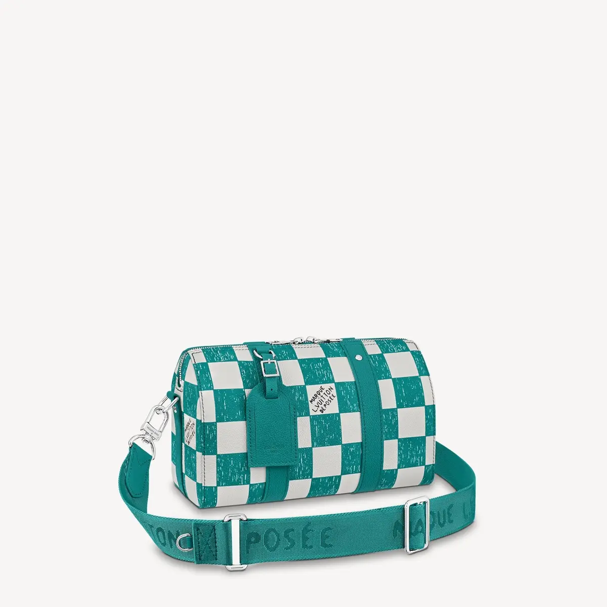 Damier Checkerboard City Keepall Bag N50076
